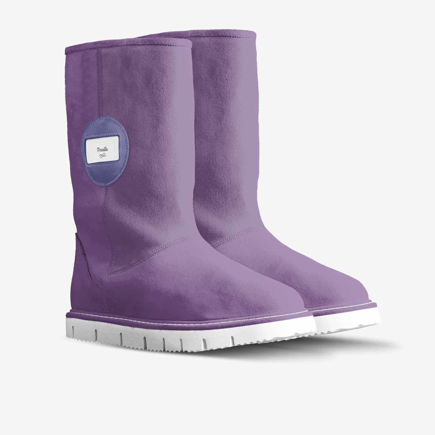 Pernille custom made in Italy shoes by Leif Høj | Double view