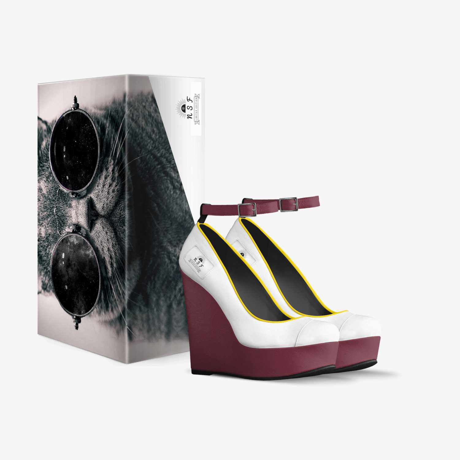 N  S  F custom made in Italy shoes by Larry Miller | Box view