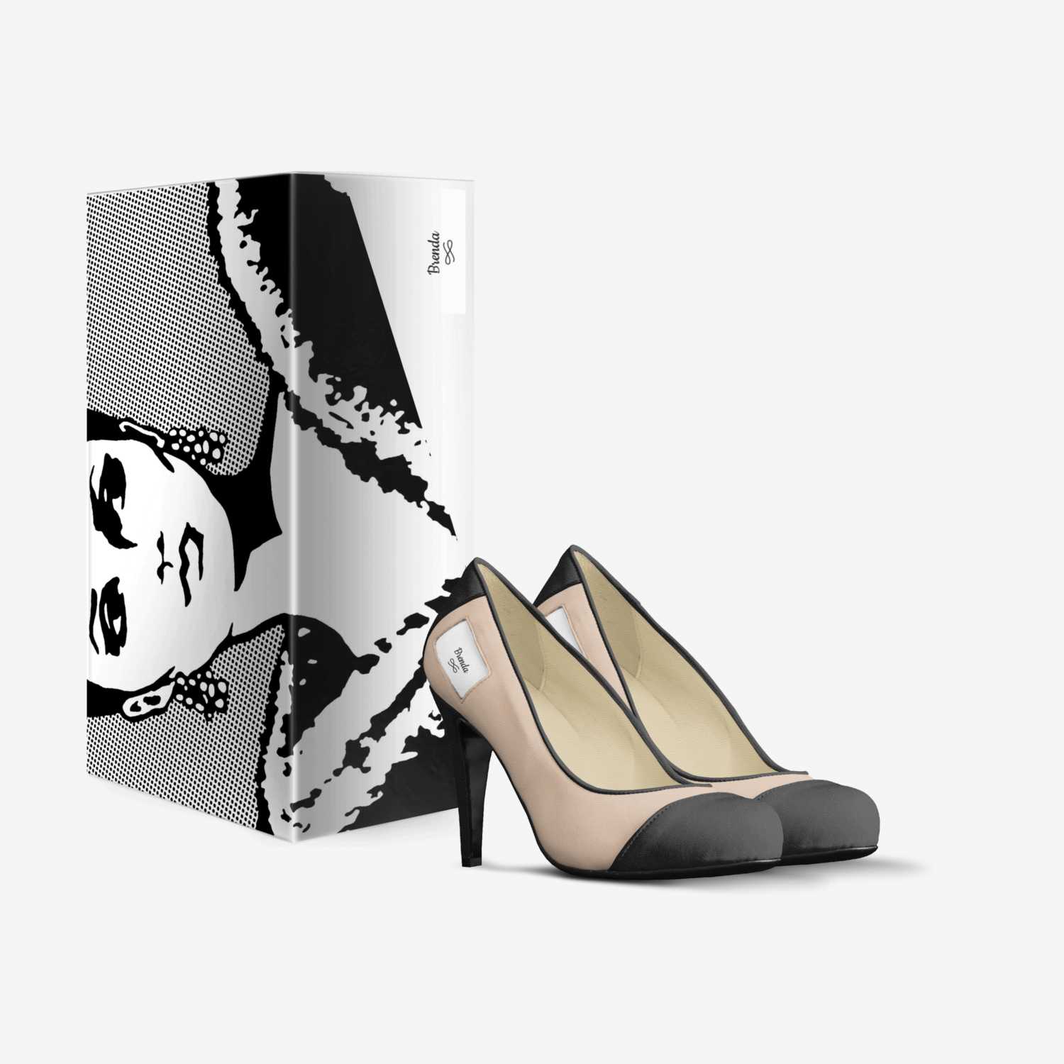 Brenda  custom made in Italy shoes by Ashiireun | Box view
