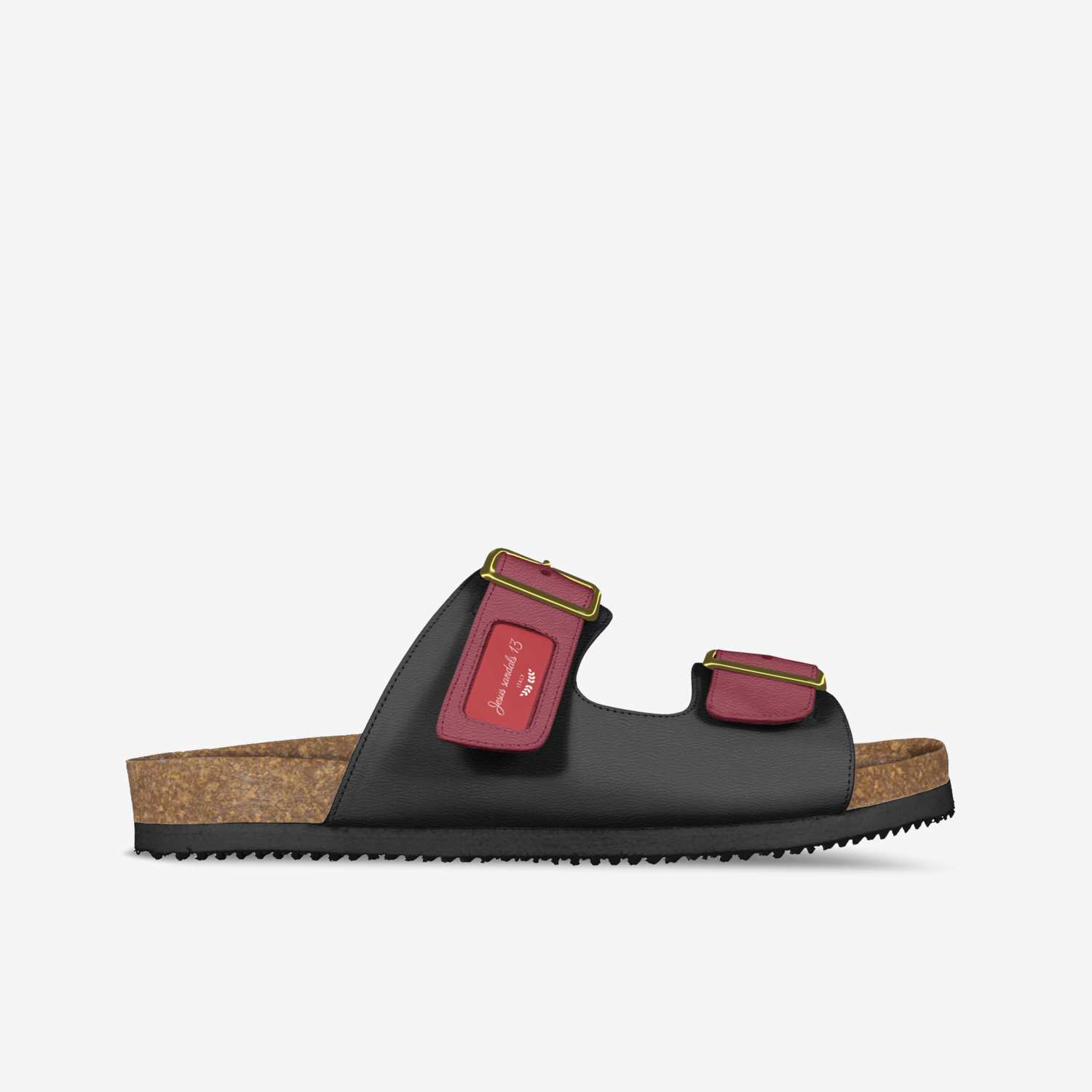 Jesus sandals 13 custom made in Italy shoes by Lanayah Cotton | Side view