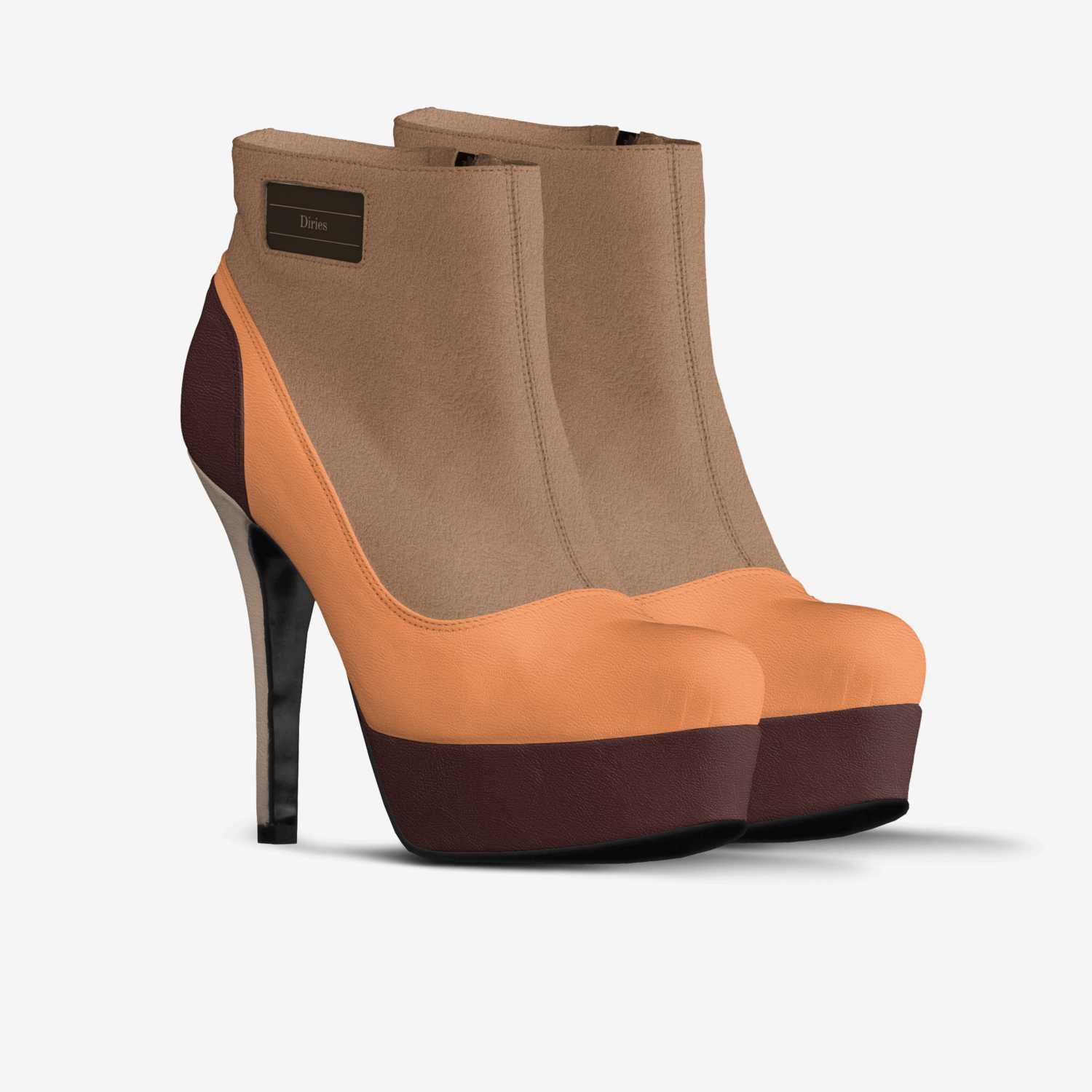 Diries custom made in Italy shoes by K.pres | Double view