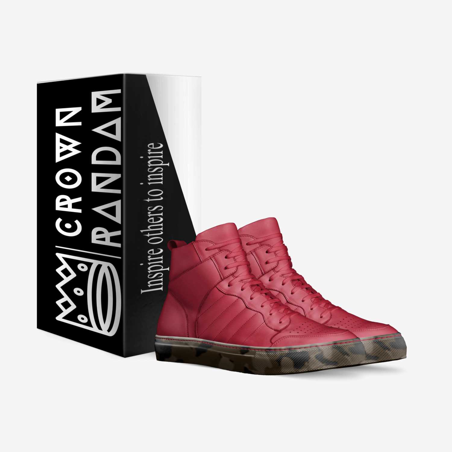 SARN7 custom made in Italy shoes by Crown Randam | Box view