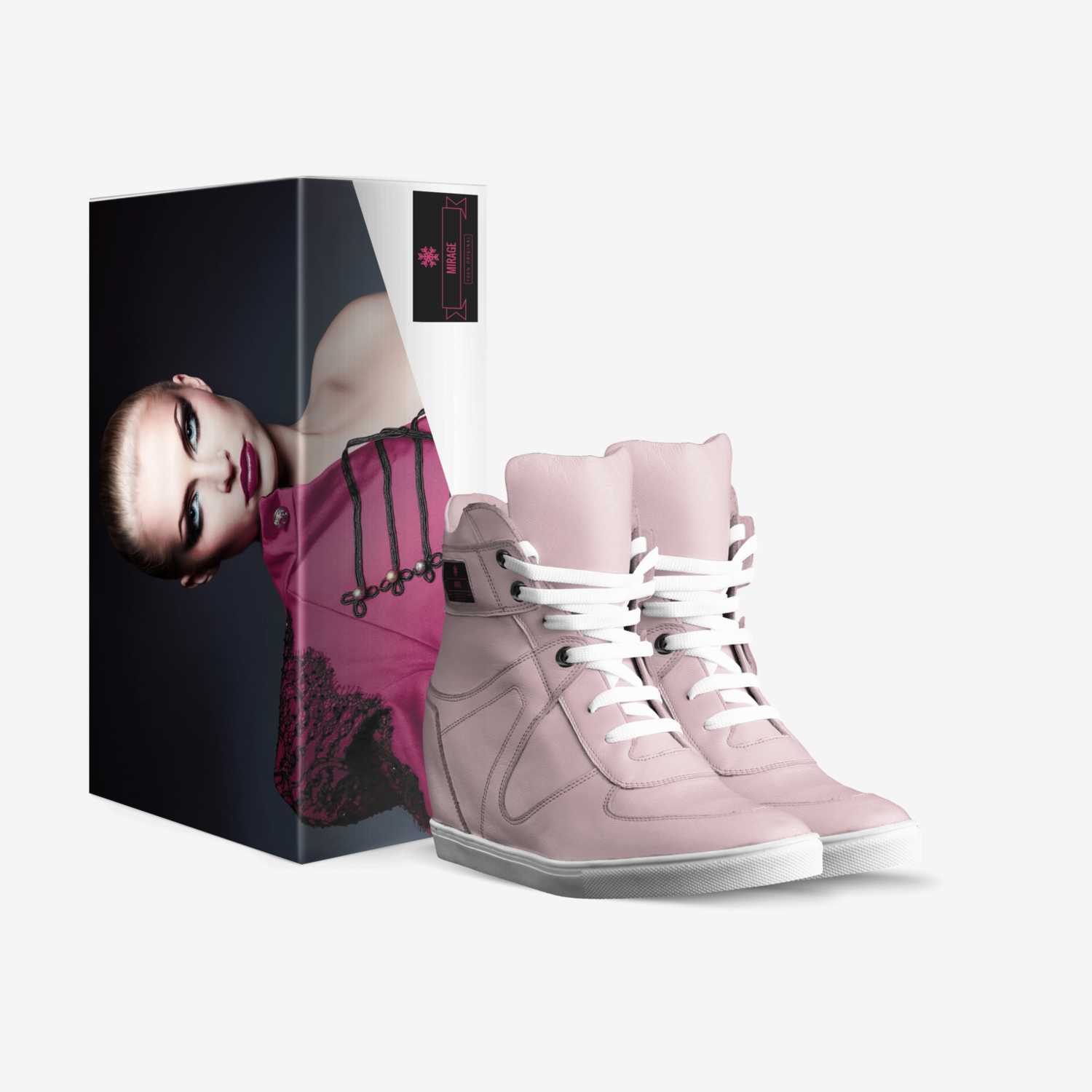 Mirage custom made in Italy shoes by Jhalil Kavan Simpson | Box view