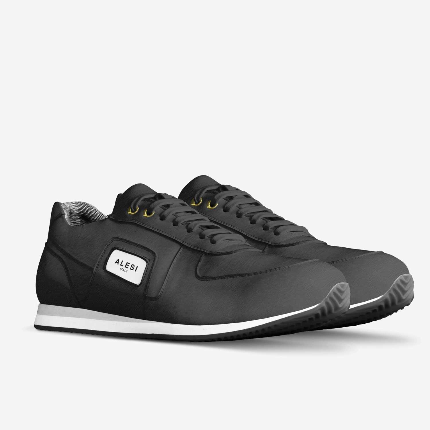 Alesi Runner custom made in Italy shoes by Lonanthony Parker | Double view