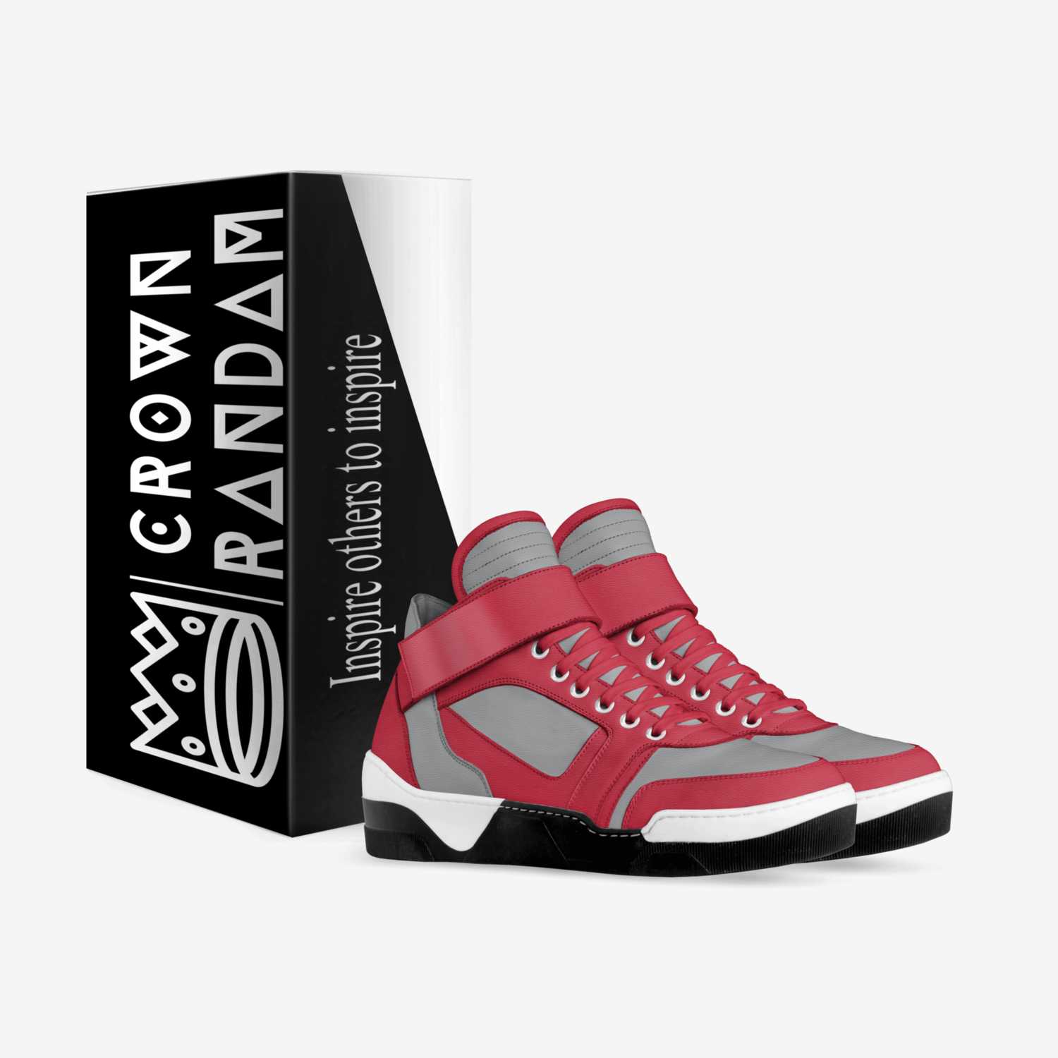 SAE1 custom made in Italy shoes by Crown Randam | Box view