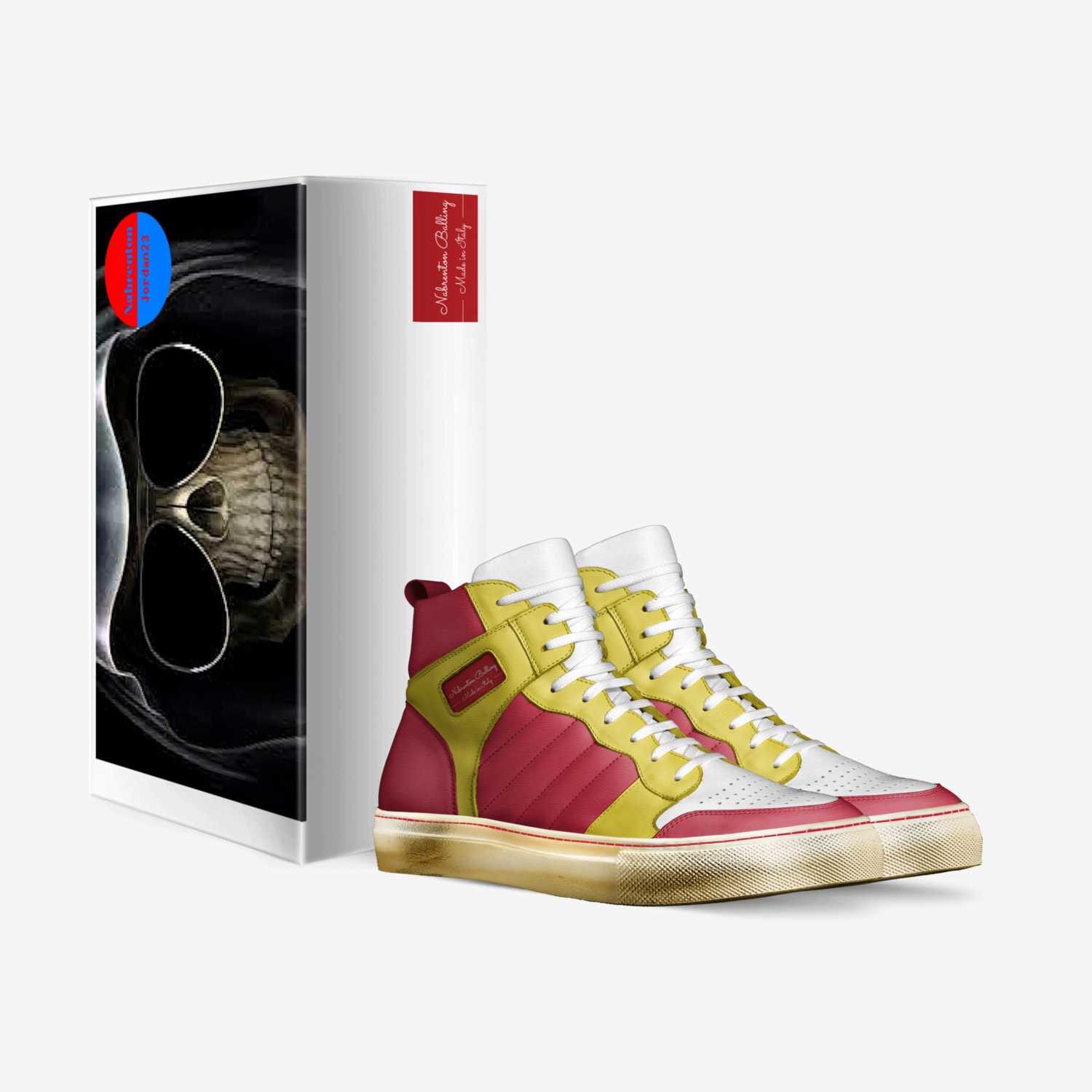 Nabrenton Balling custom made in Italy shoes by Nabrenton Mcdaniel | Box view