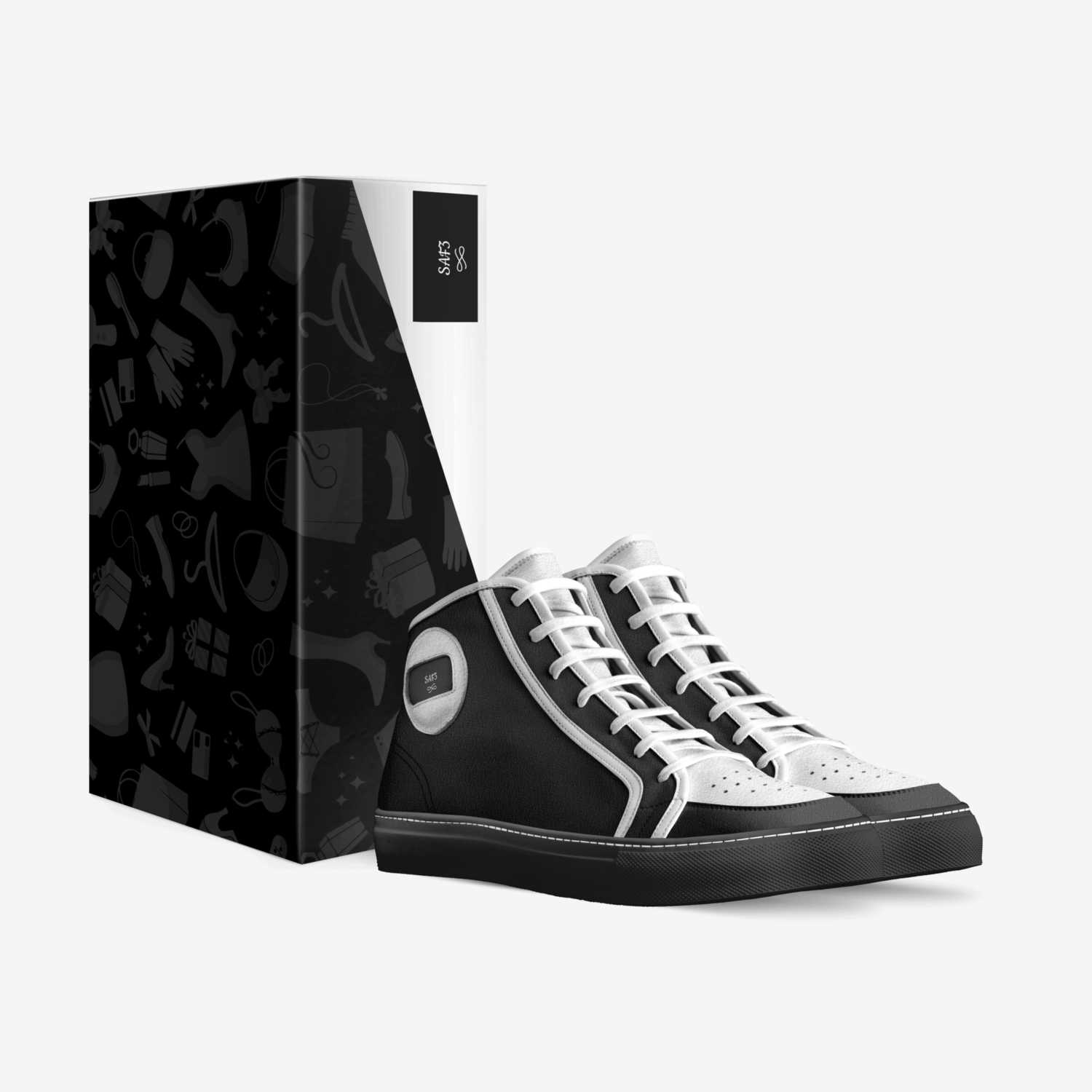 SAF3 custom made in Italy shoes by Abdulrahman Ahmed Alsafi | Box view