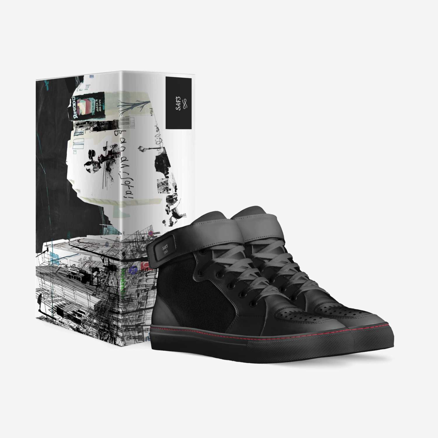 SAF3 custom made in Italy shoes by Abdulrahman Ahmed Alsafi | Box view