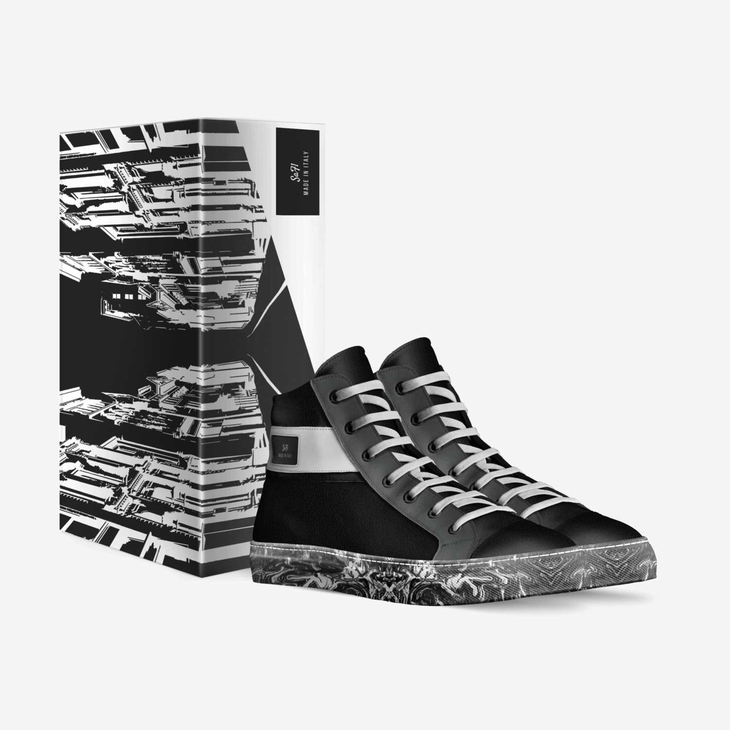 SaFi custom made in Italy shoes by Abdulrahman Ahmed Alsafi | Box view