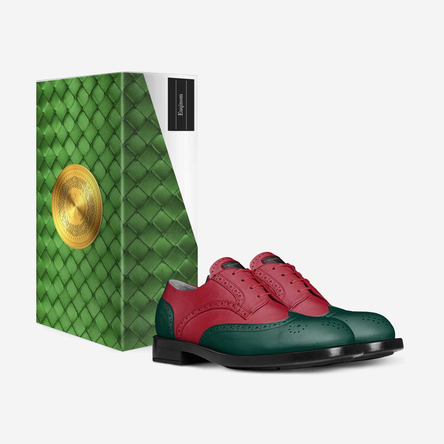 Euqinom custom made in Italy shoes by Monique Burston | Box view