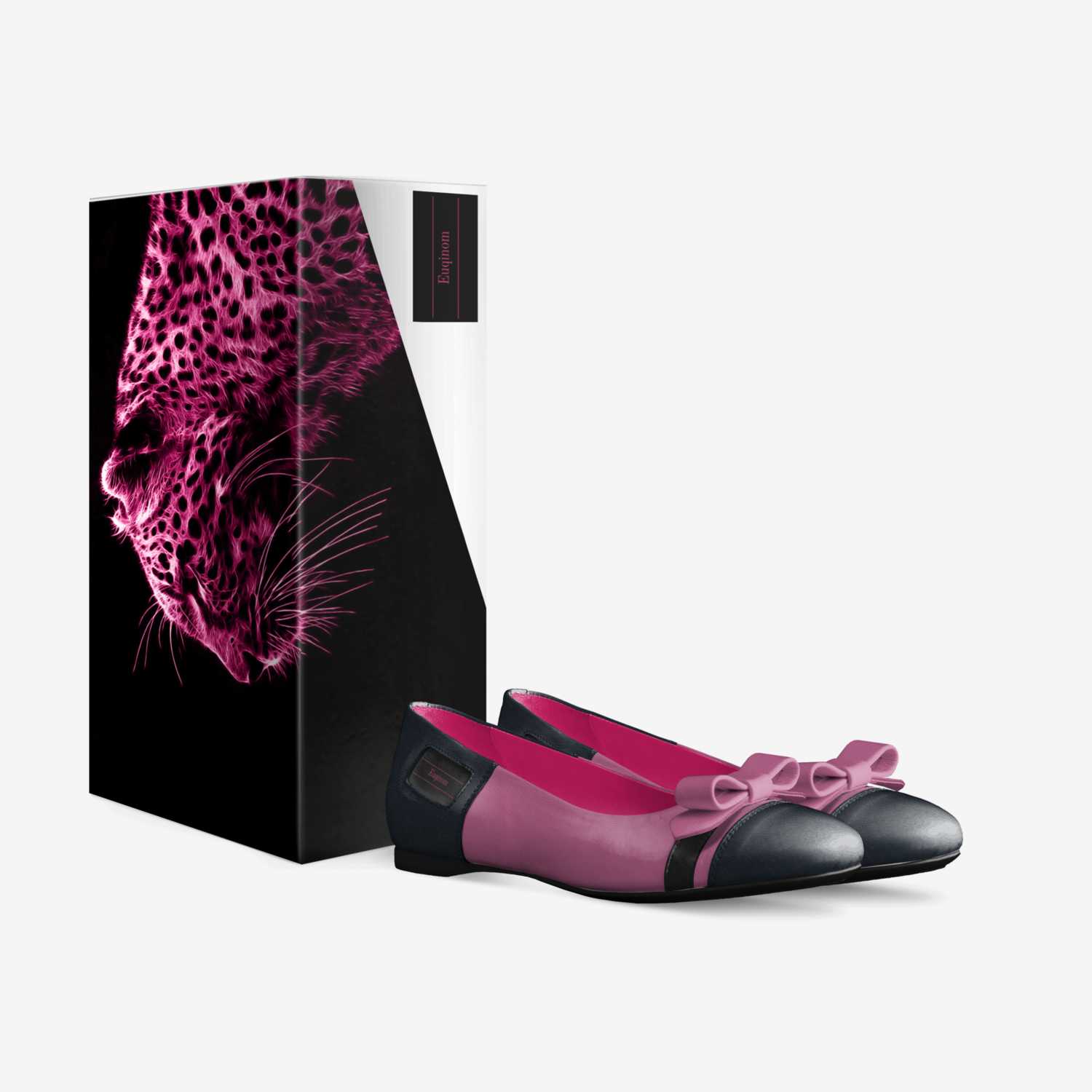 Euqinom custom made in Italy shoes by Monique Burston | Box view