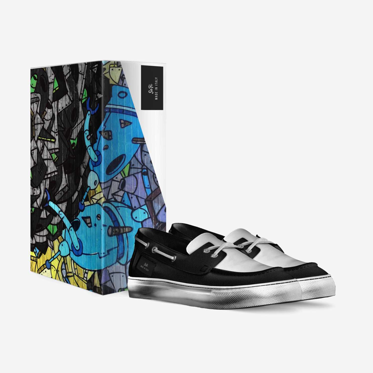 SaFi  custom made in Italy shoes by Abdulrahman Ahmed Alsafi | Box view