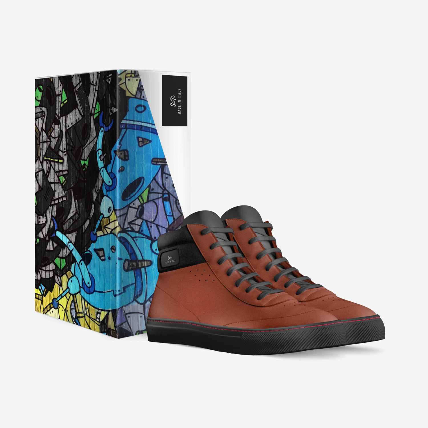 SaFi custom made in Italy shoes by Abdulrahman Ahmed Alsafi | Box view