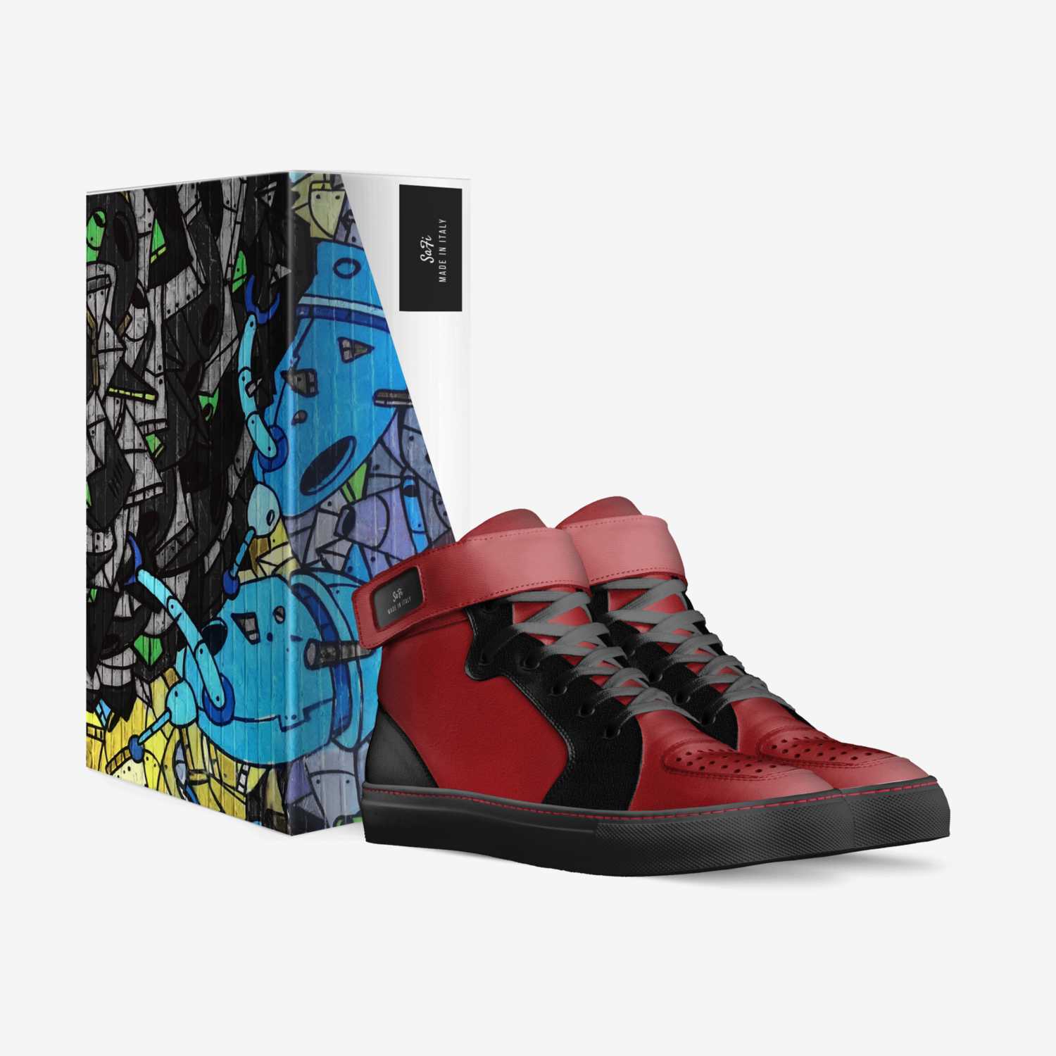 SaFi custom made in Italy shoes by Abdulrahman Ahmed Alsafi | Box view