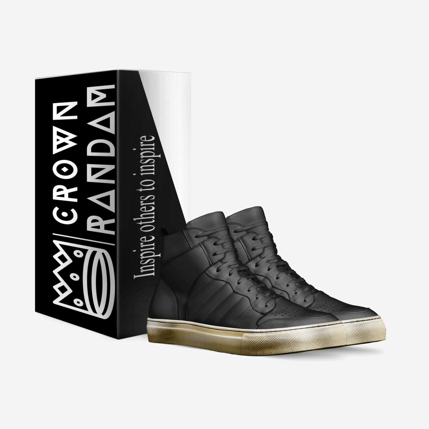 SARN9 custom made in Italy shoes by Crown Randam | Box view