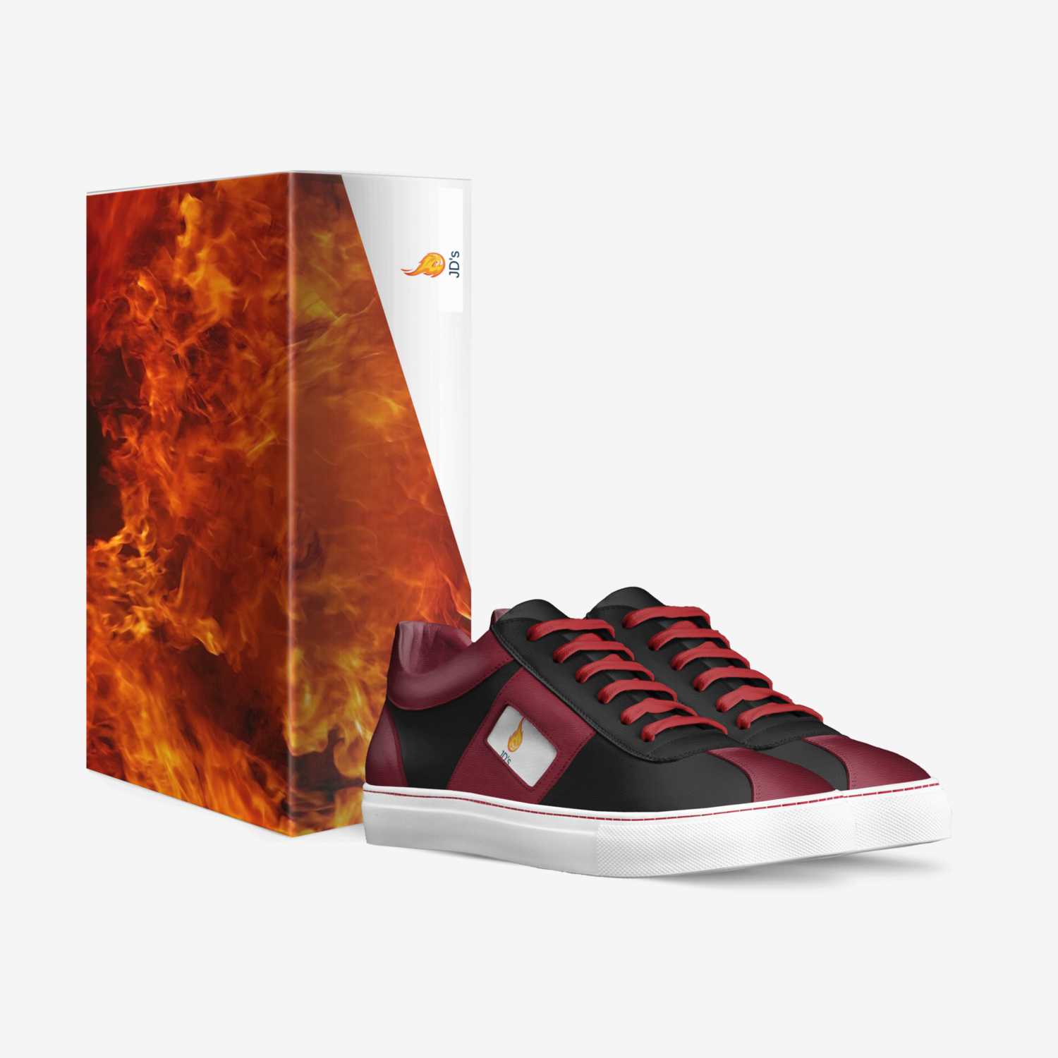 JD's custom made in Italy shoes by Yaqeen Aburous | Box view