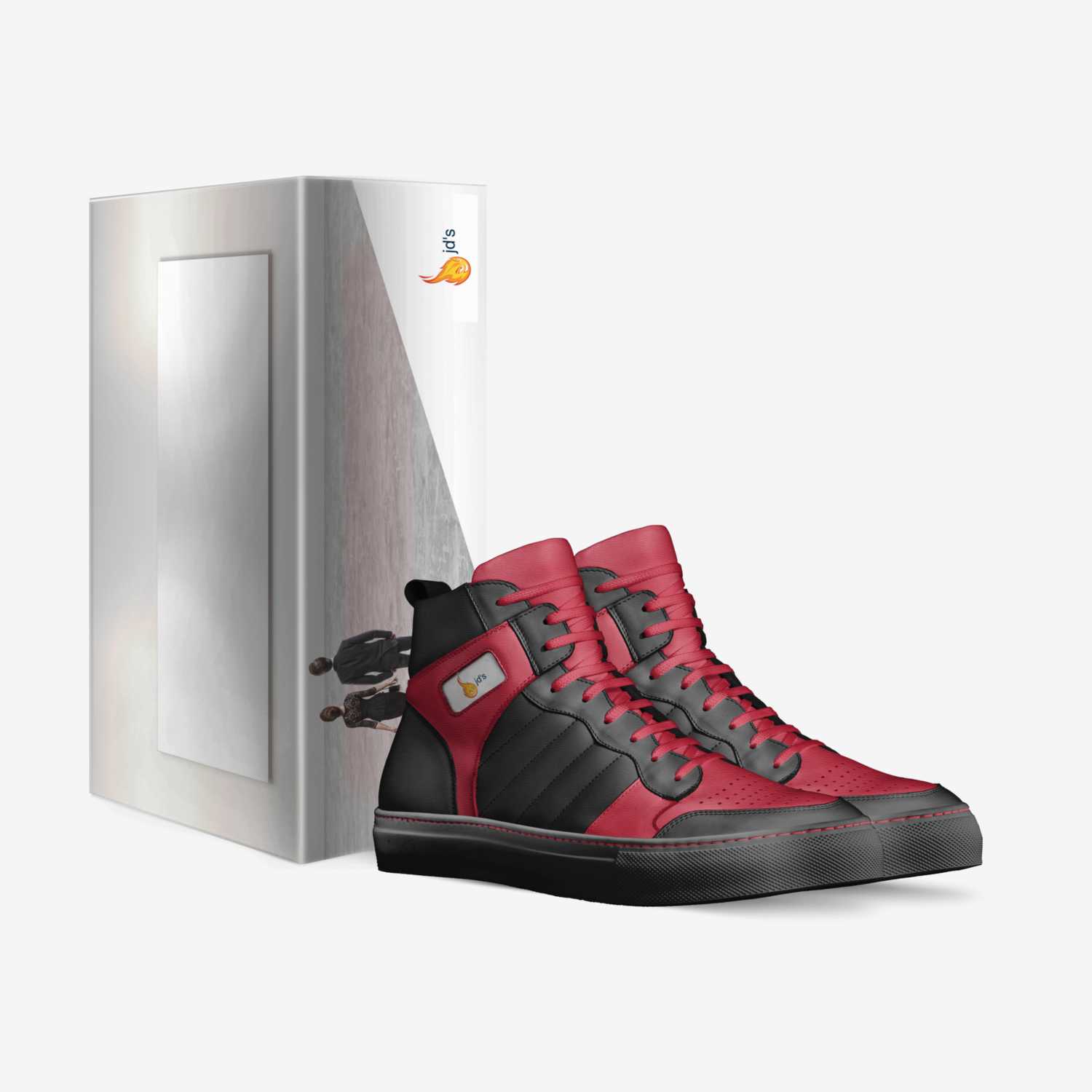JD's custom made in Italy shoes by Yaqeen Aburous | Box view