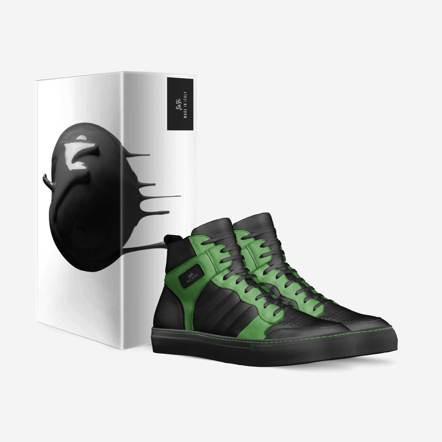 SaFi custom made in Italy shoes by Abdulrahman Ahmed Alsafi | Box view