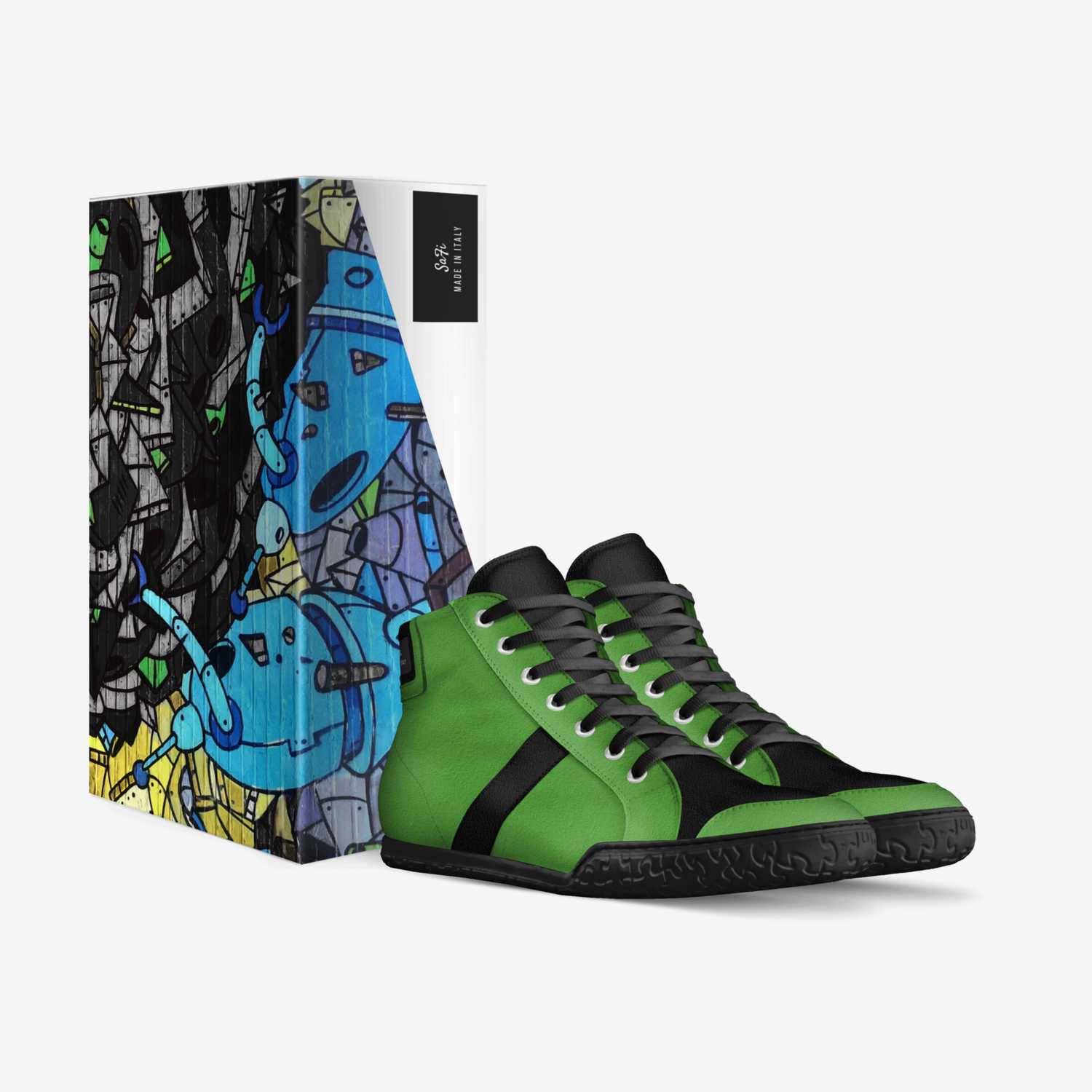 SaFi custom made in Italy shoes by Abdulrahman Ahmed Alsafi | Box view