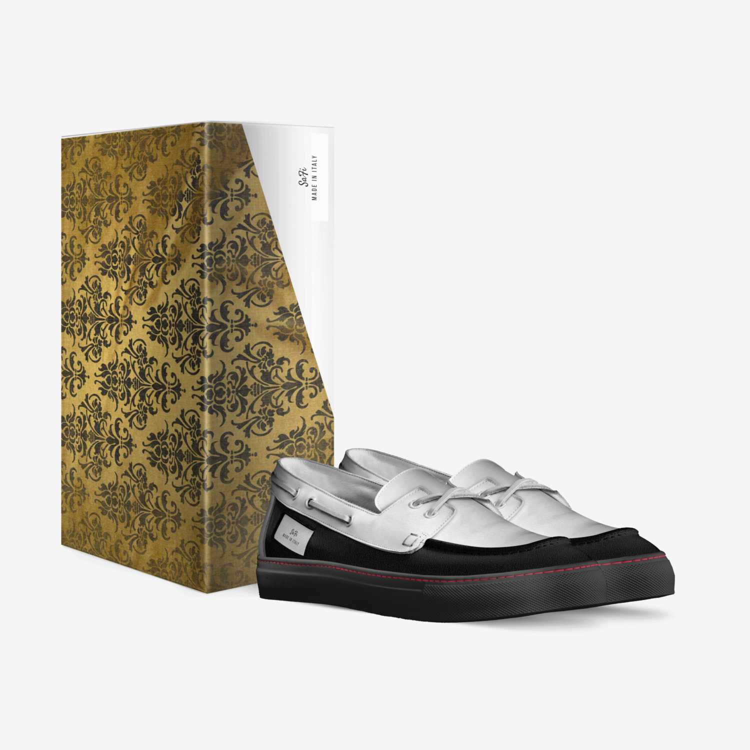 SaFi custom made in Italy shoes by Abdulrahman Ahmed Alsafi | Box view