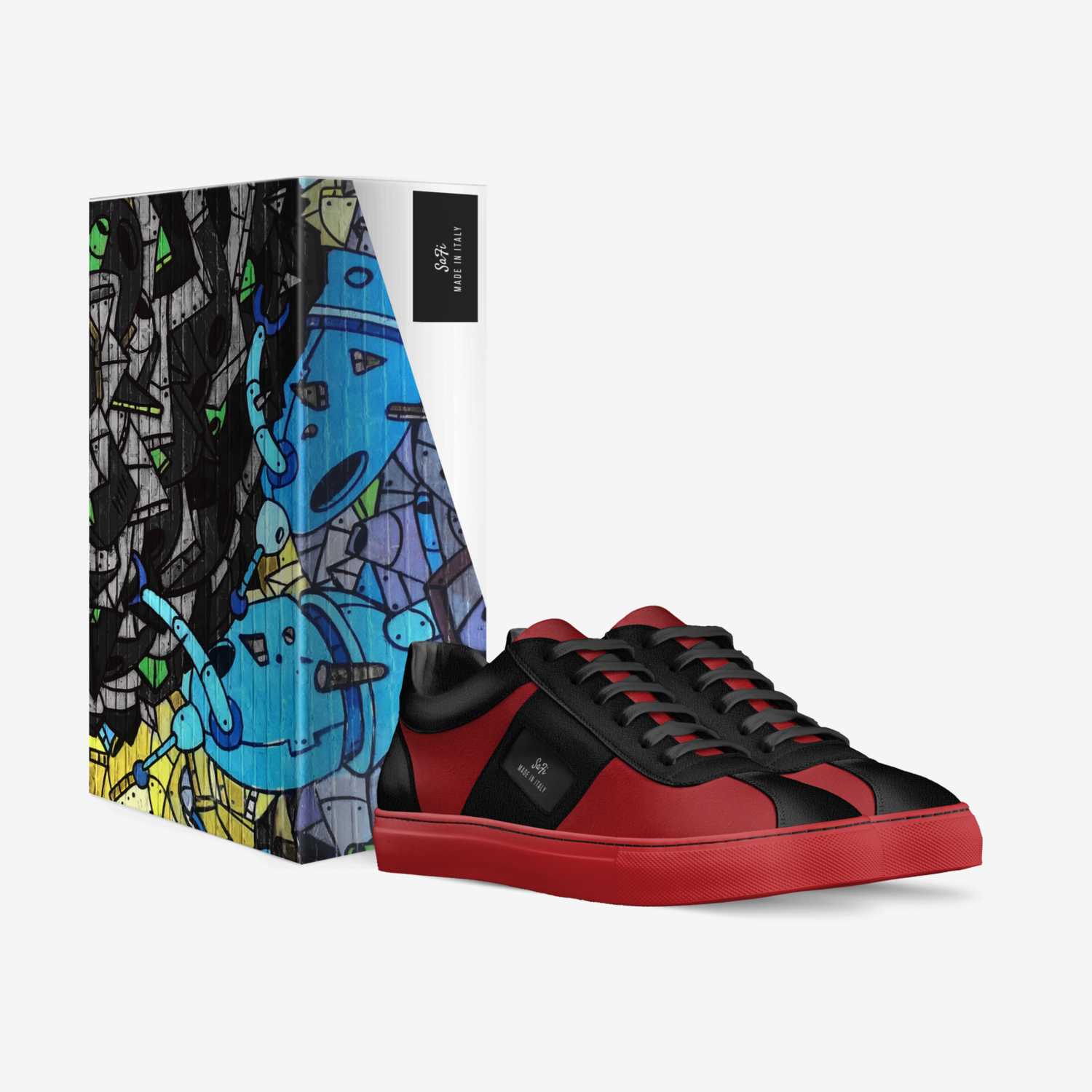 SaFi custom made in Italy shoes by Abdulrahman Ahmed Alsafi | Box view