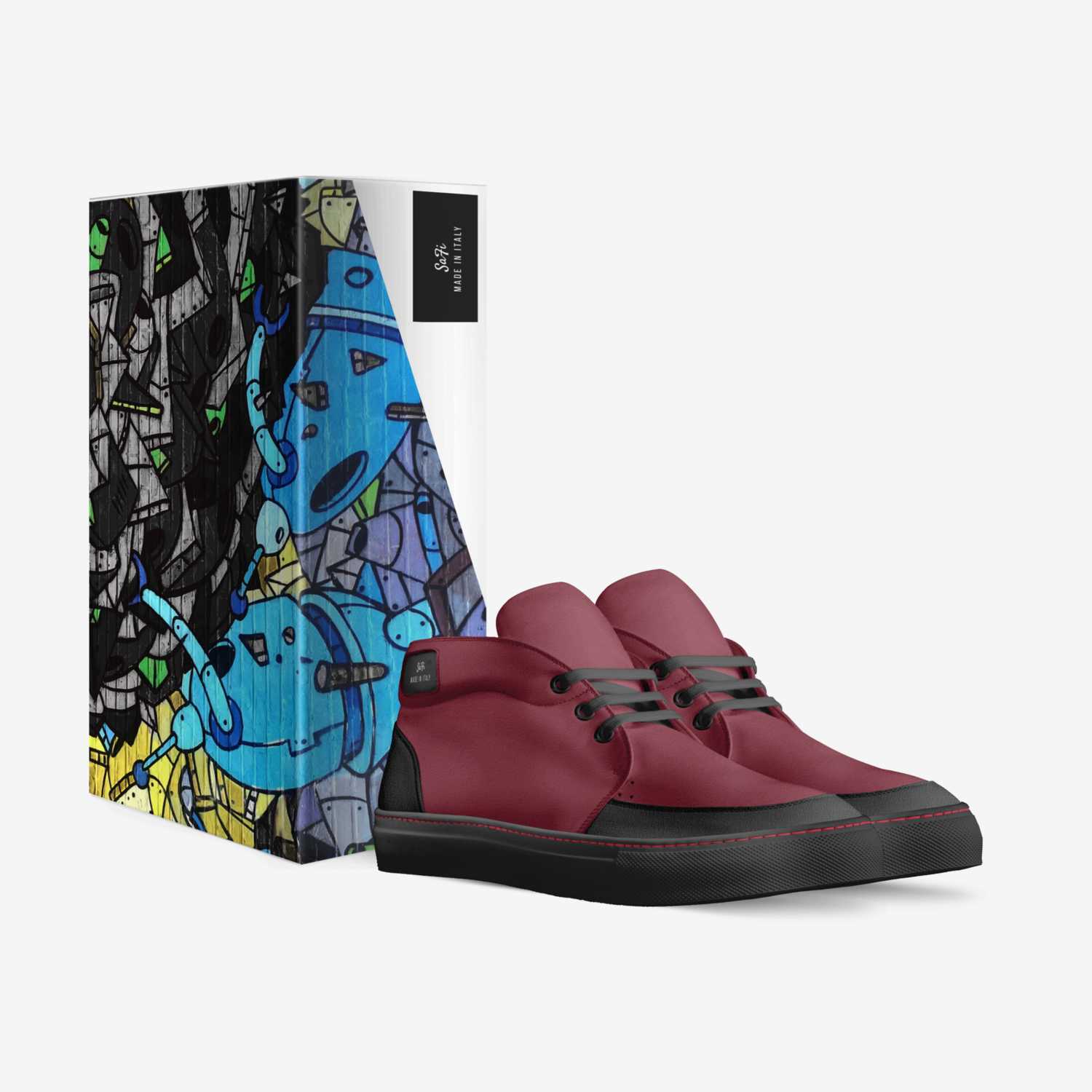 SaFi custom made in Italy shoes by Abdulrahman Ahmed Alsafi | Box view