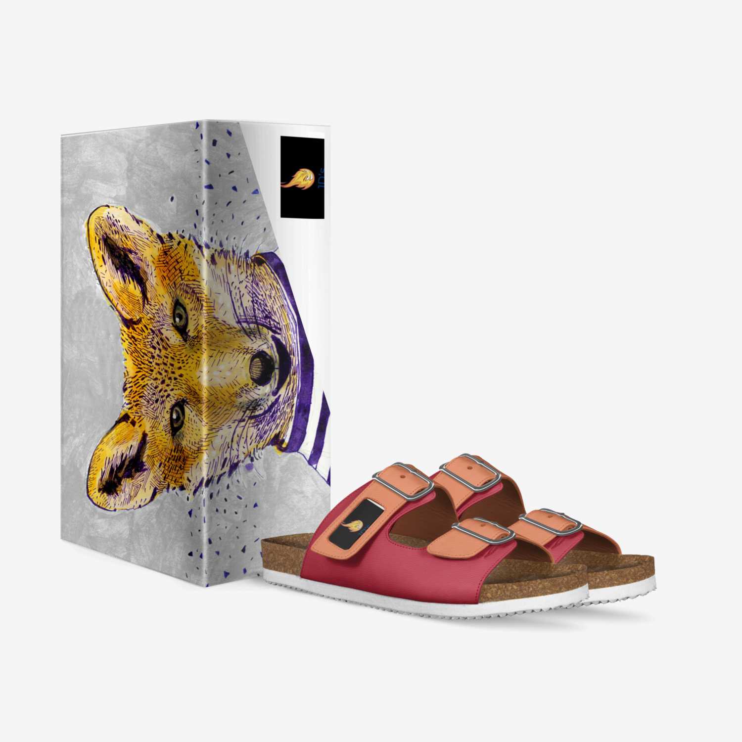 JD's custom made in Italy shoes by Yaqeen Aburous | Box view
