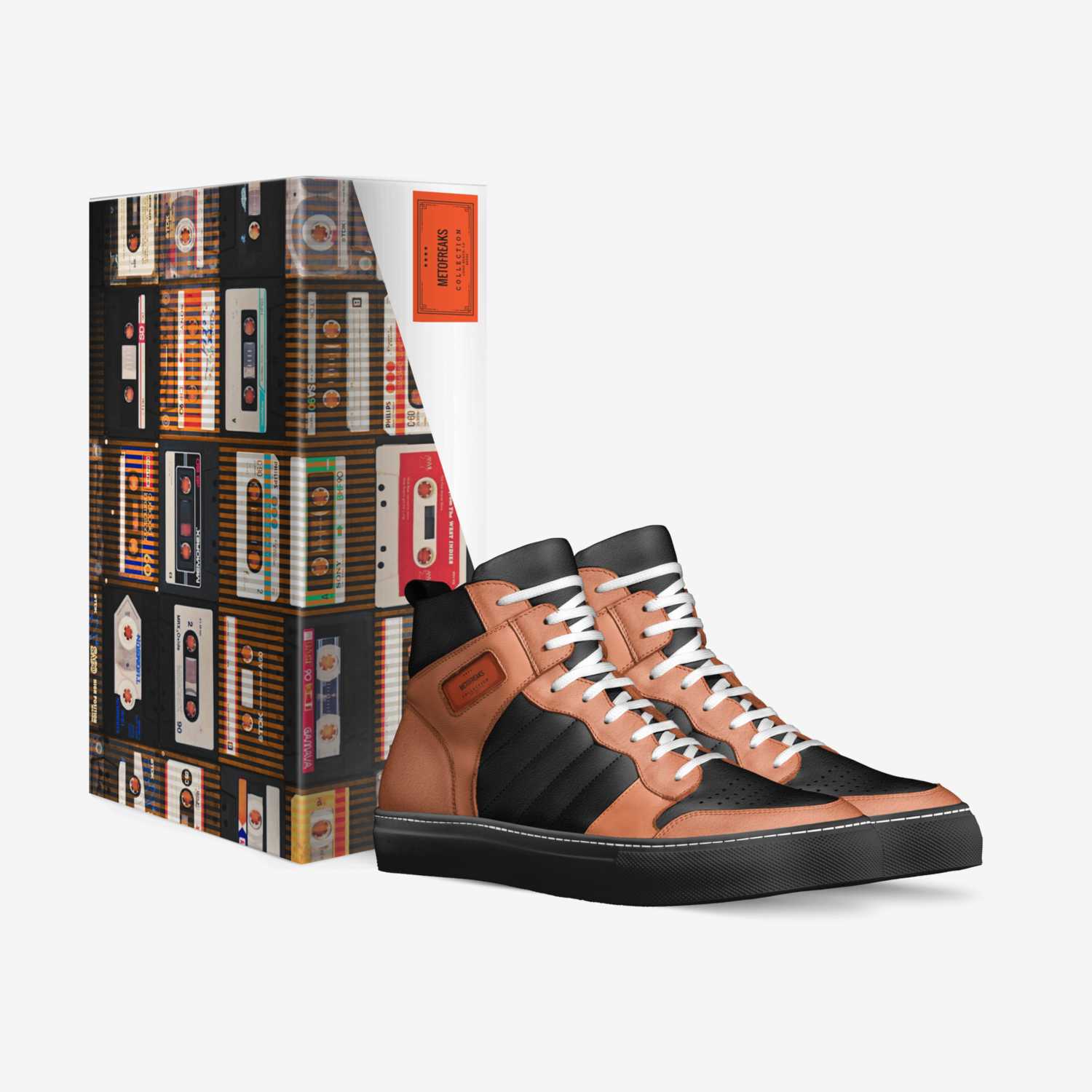 Metofreaks custom made in Italy shoes by Issiah Bean | Box view