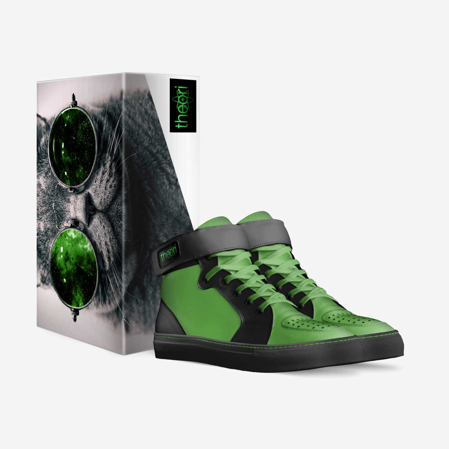 NeonDarkness  custom made in Italy shoes by Wendell Tucker | Box view