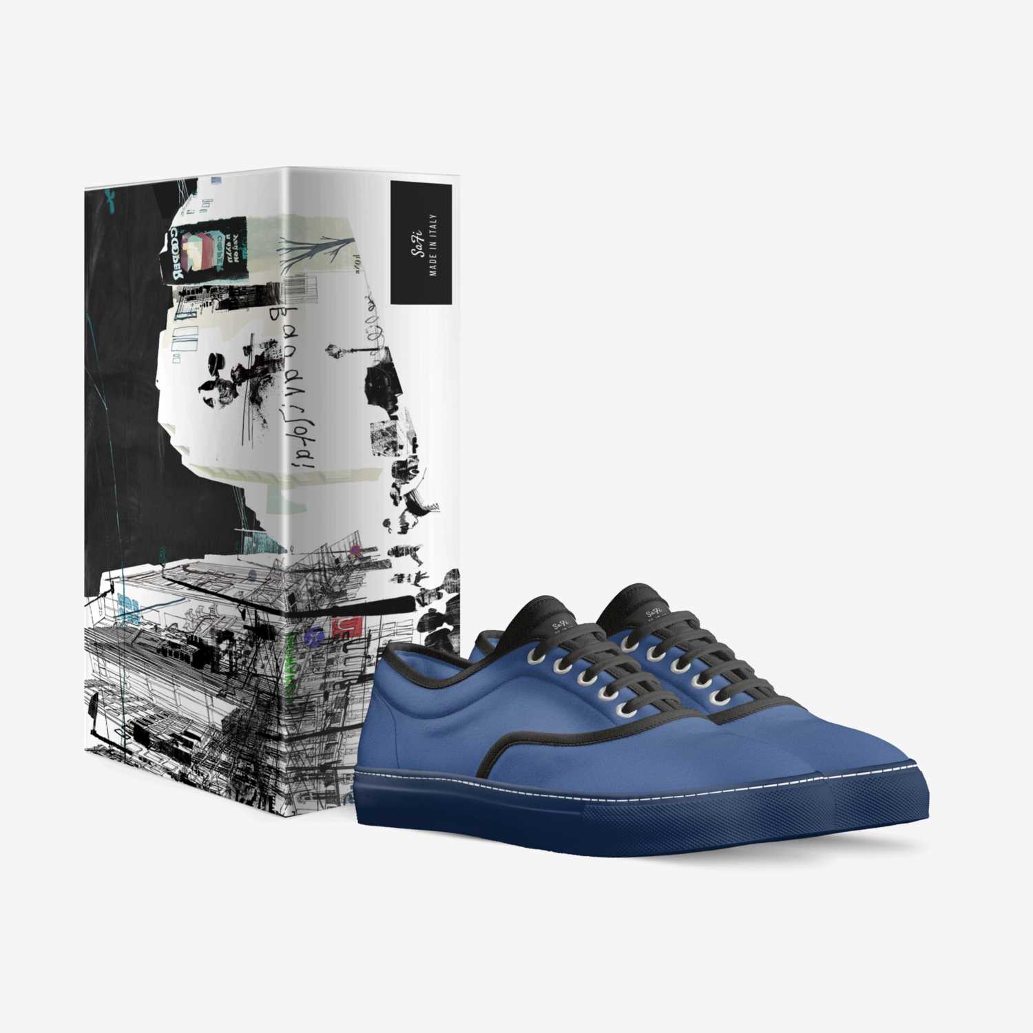 SaFi custom made in Italy shoes by Abdulrahman Ahmed Alsafi | Box view