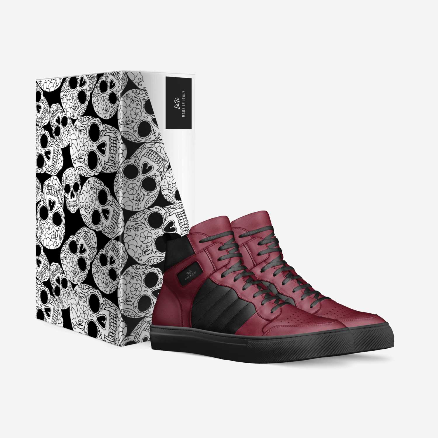SaFi custom made in Italy shoes by Abdulrahman Ahmed Alsafi | Box view