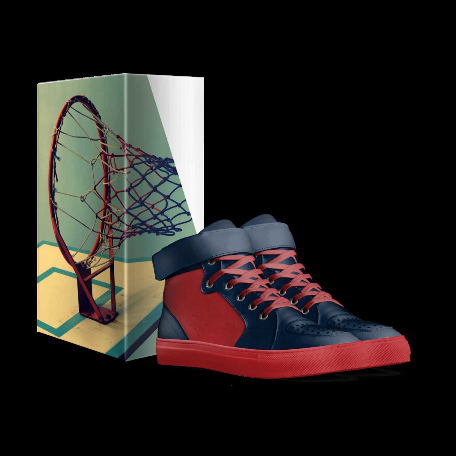 Red & Blue | A Custom Shoe concept by Italian Shoewear