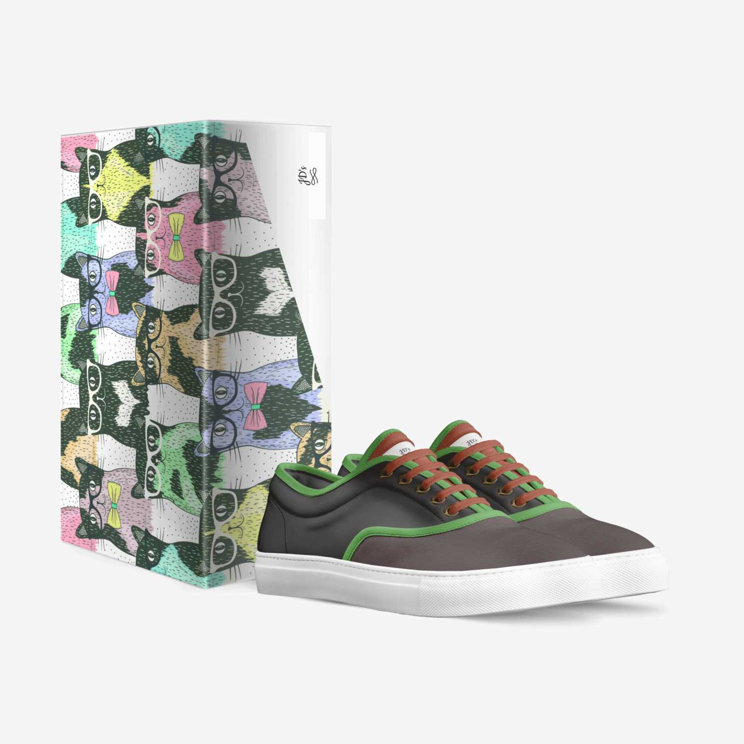 JD's custom made in Italy shoes by Yaqeen Aburous | Box view