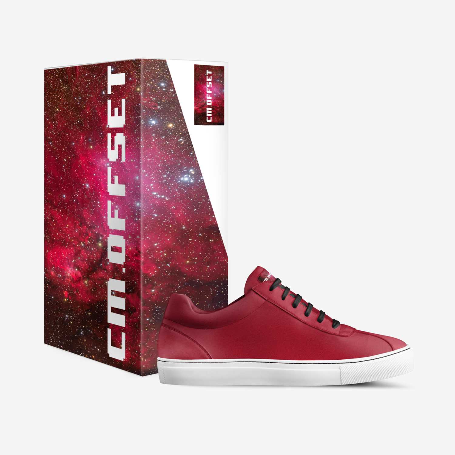 Offset custom made in Italy shoes by Christian Munoz-gonzalez | Box view