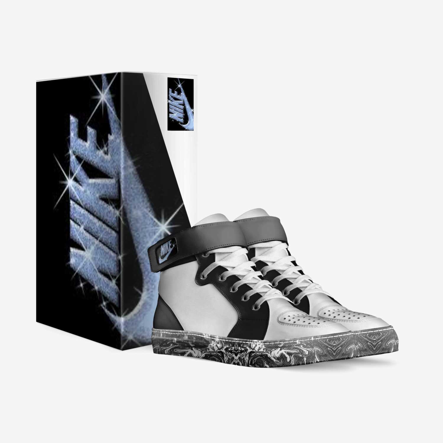 N-ASSASIN 2 custom made in Italy shoes by Nabrenton Mcdaniel | Box view