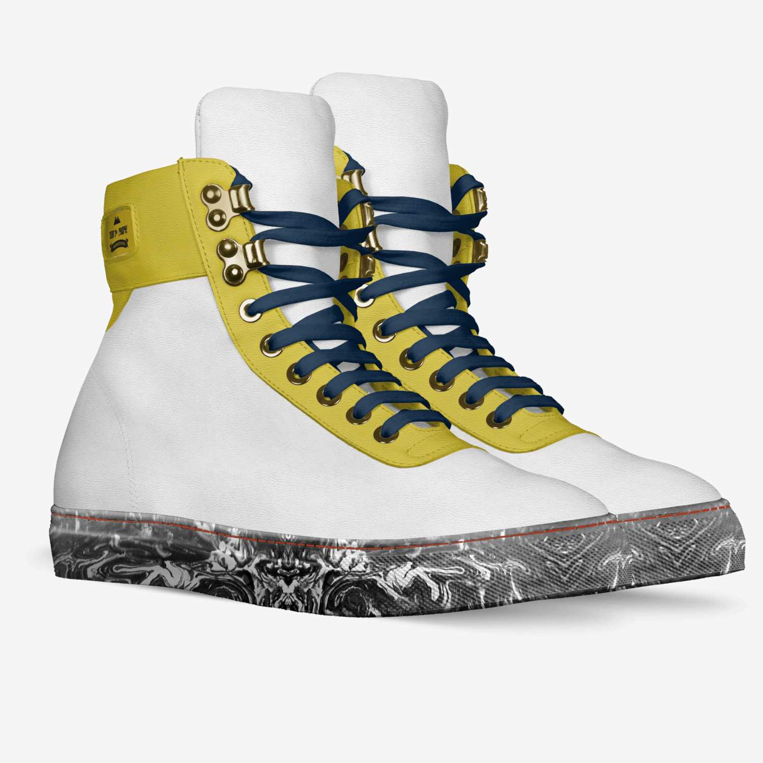 Teir 1*  !9XD9! custom made in Italy shoes by Brandon Cummings | Double view