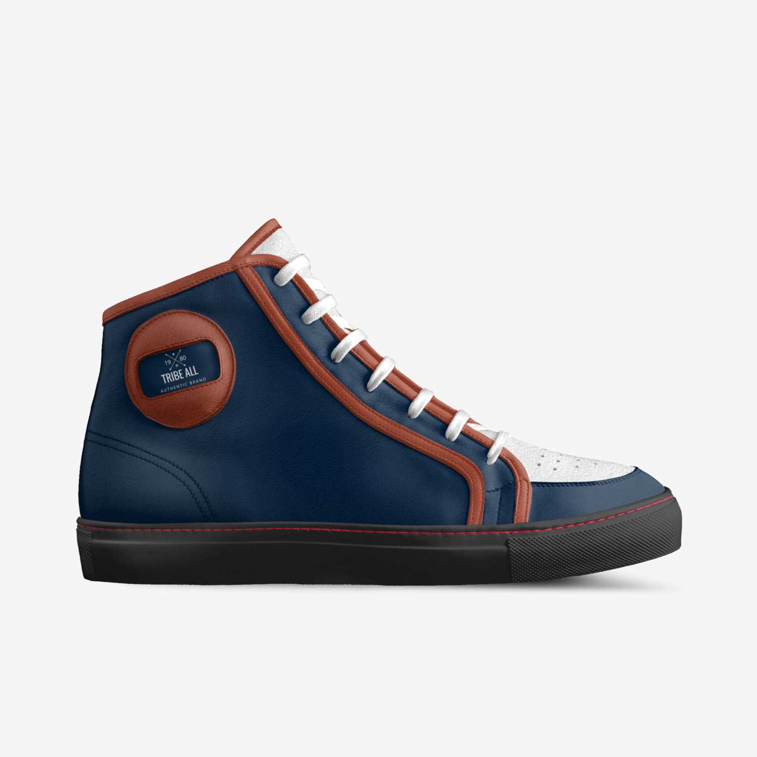TRIBE ALL custom made in Italy shoes by Evelien Vd Leeden | Side view
