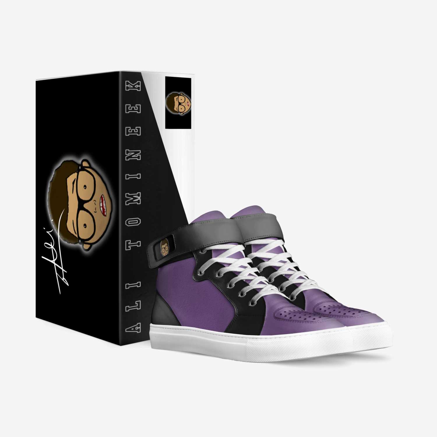 B U   31 custom made in Italy shoes by Dr. Watrugudat | Box view