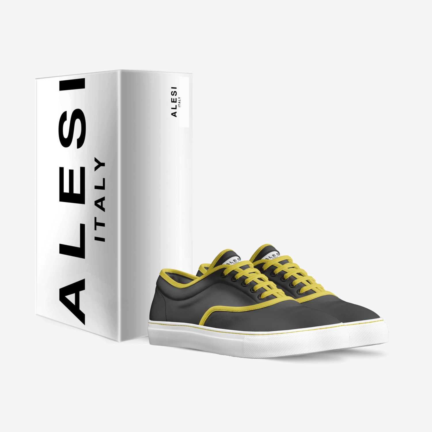 Alesi Skater custom made in Italy shoes by Lonanthony Parker | Box view