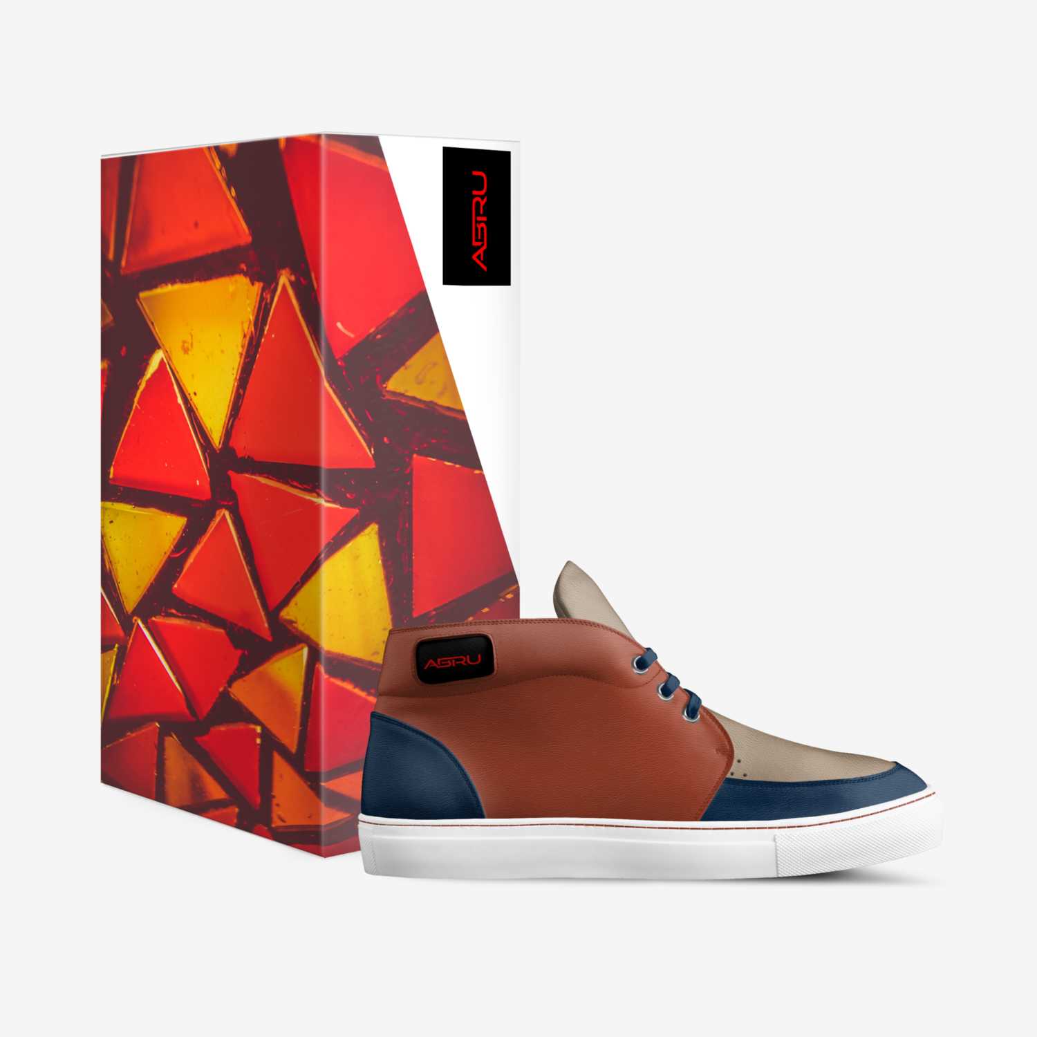 Abru custom made in Italy shoes by Eli Hicks | Box view