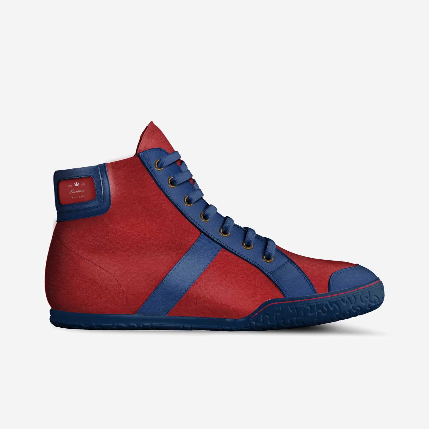 Luciano custom made in Italy shoes by Benjamin Franklin | Side view