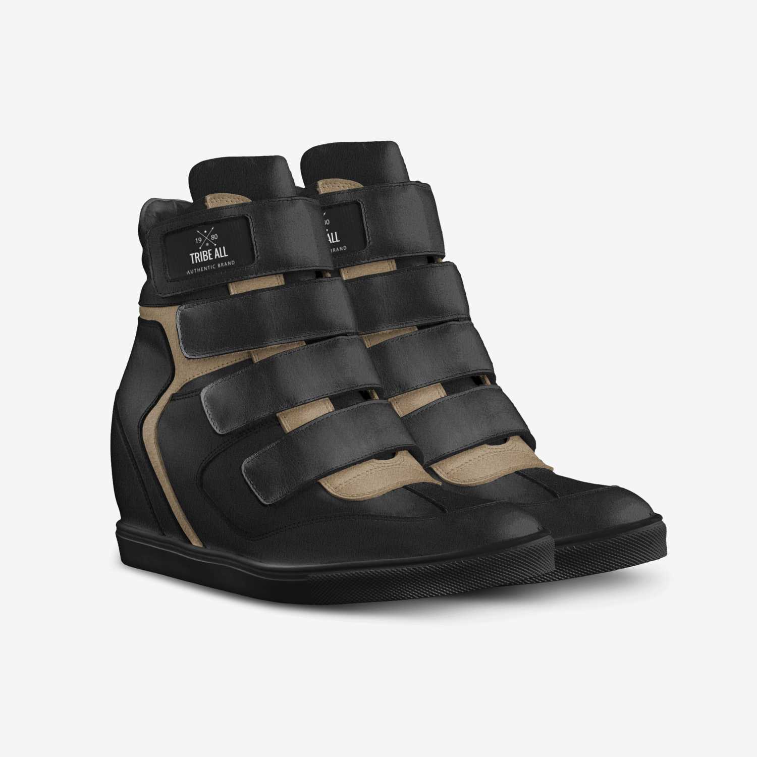 TRIBE ALL custom made in Italy shoes by Evelien Vd Leeden | Double view