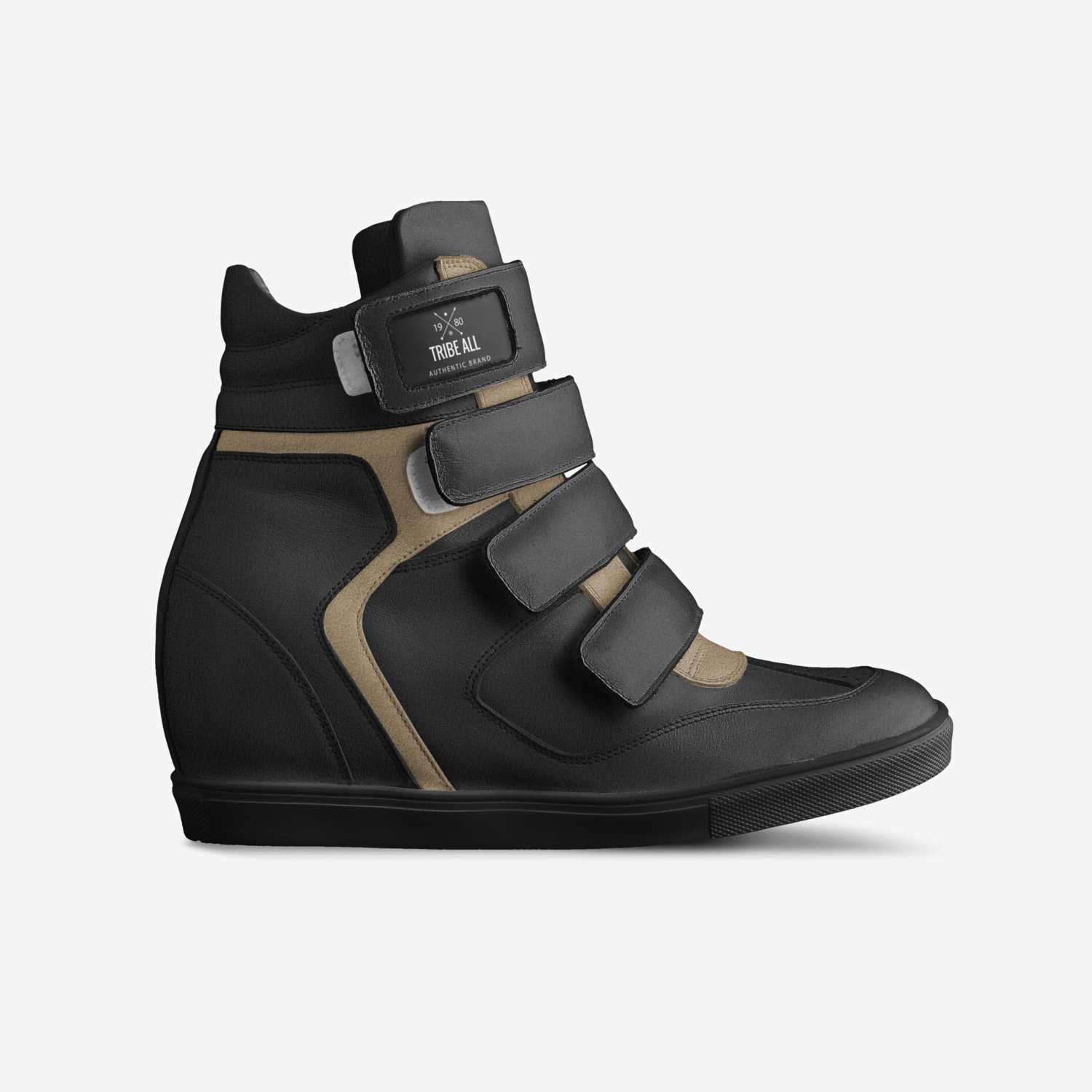 TRIBE ALL custom made in Italy shoes by Evelien Vd Leeden | Side view