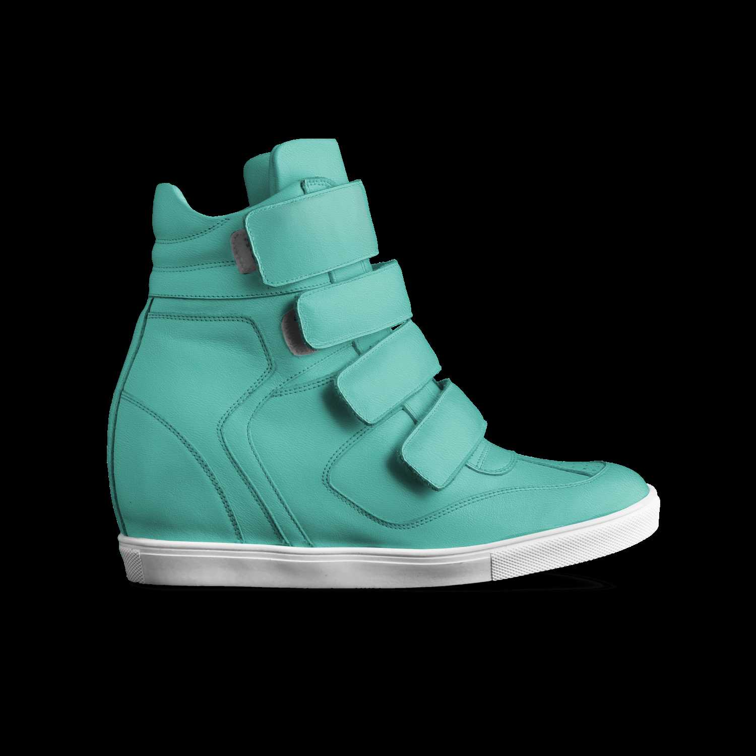 velcro wedge sneakers