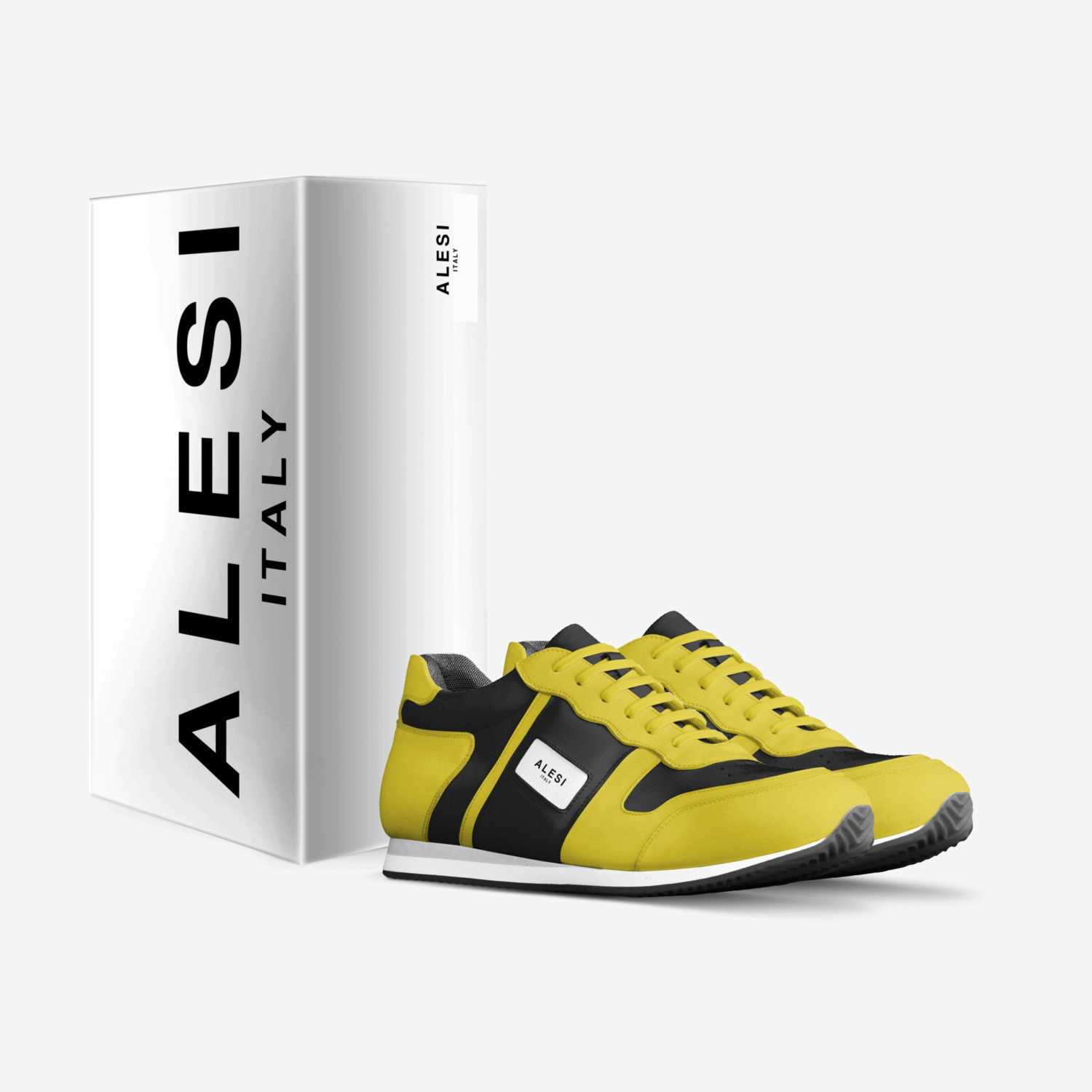 Alesi Runner II custom made in Italy shoes by Lonanthony Parker | Box view