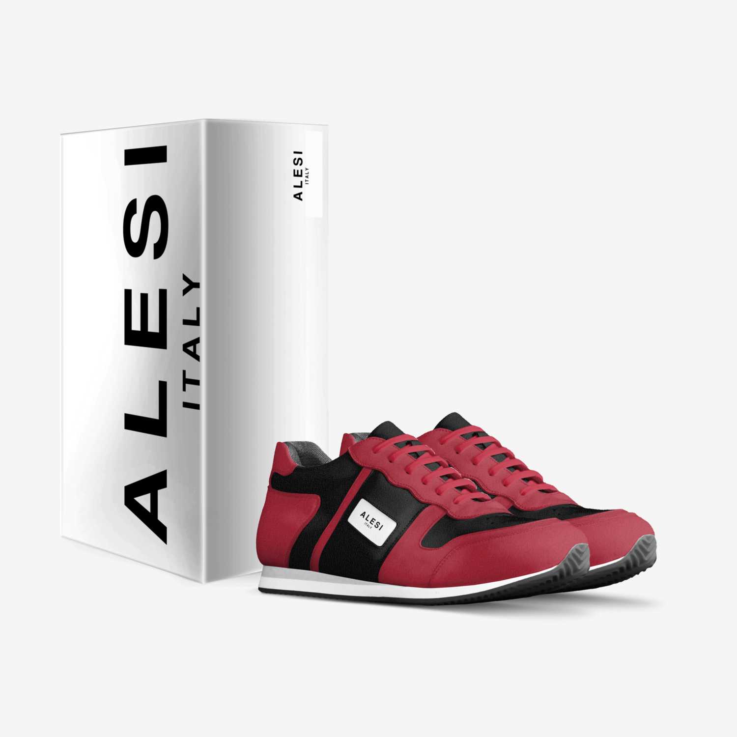 Alesi Runner II custom made in Italy shoes by Lonanthony Parker | Box view