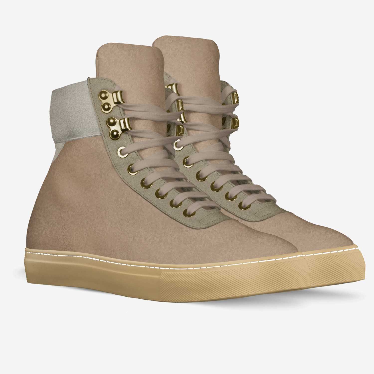 Italian leather high tops (Limited edition) THINKERS by Cass Allen – The Shoe Circle main image 3