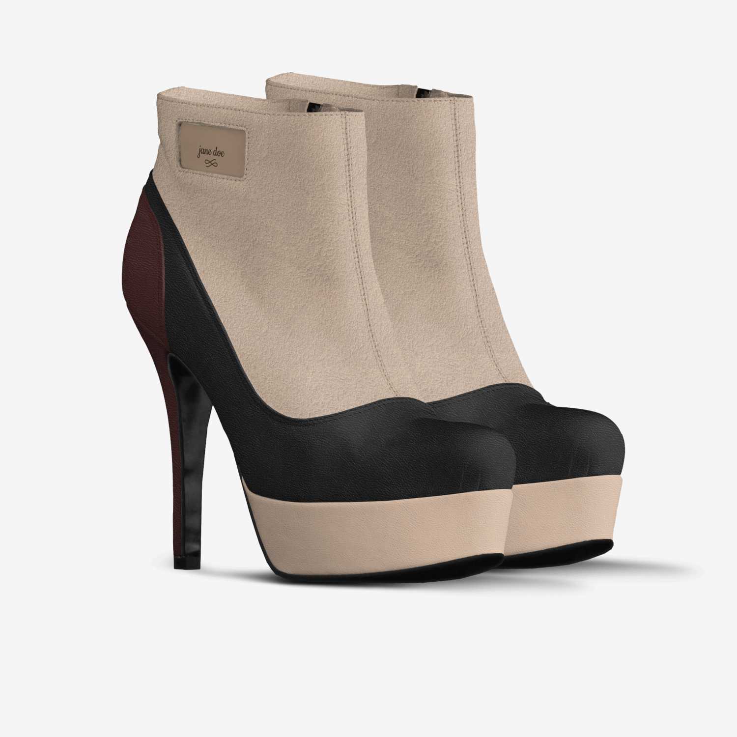 jane doe custom made in Italy shoes by Quinters Michael Dixon | Double view