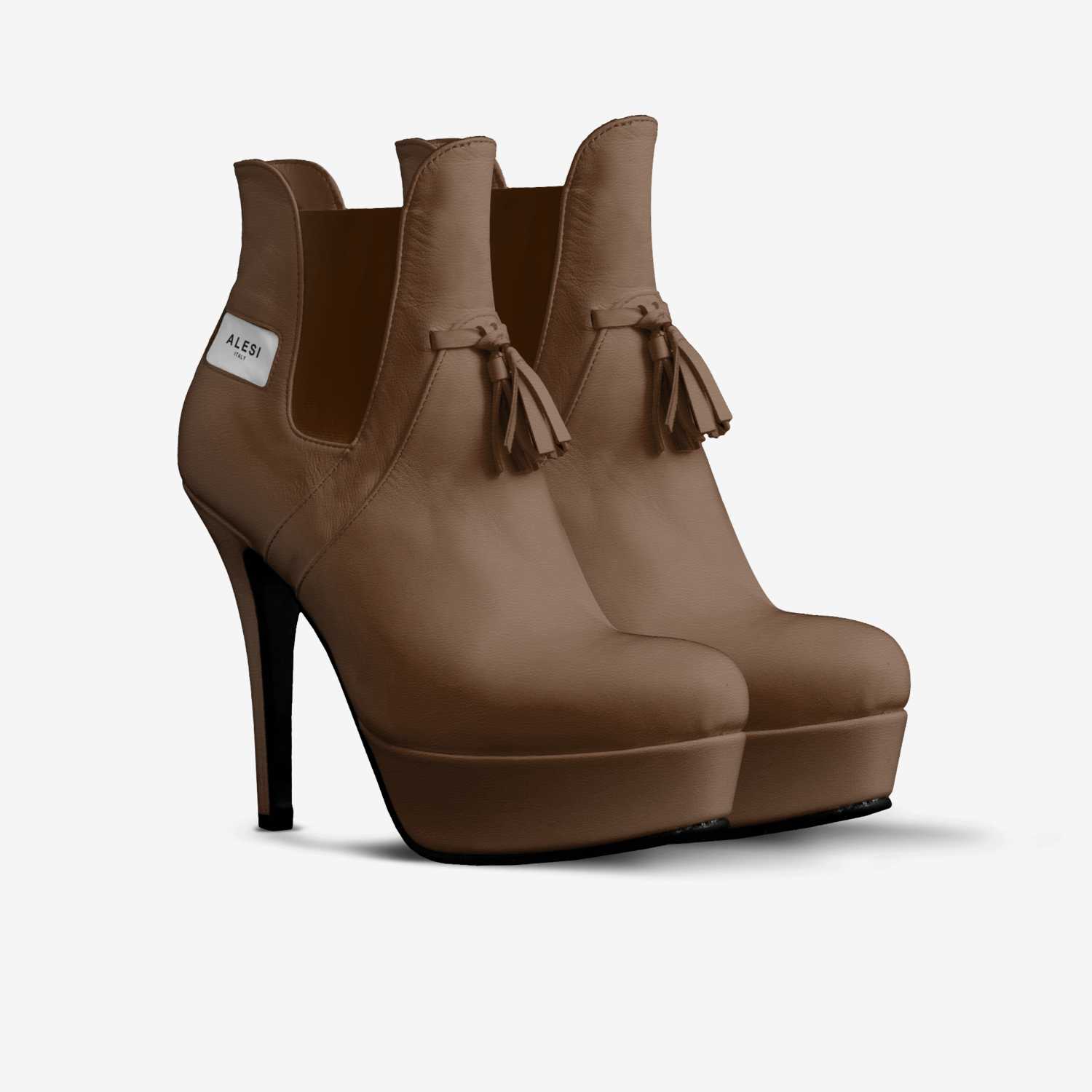 Alesi Tassel Pump custom made in Italy shoes by Lonanthony Parker | Double view