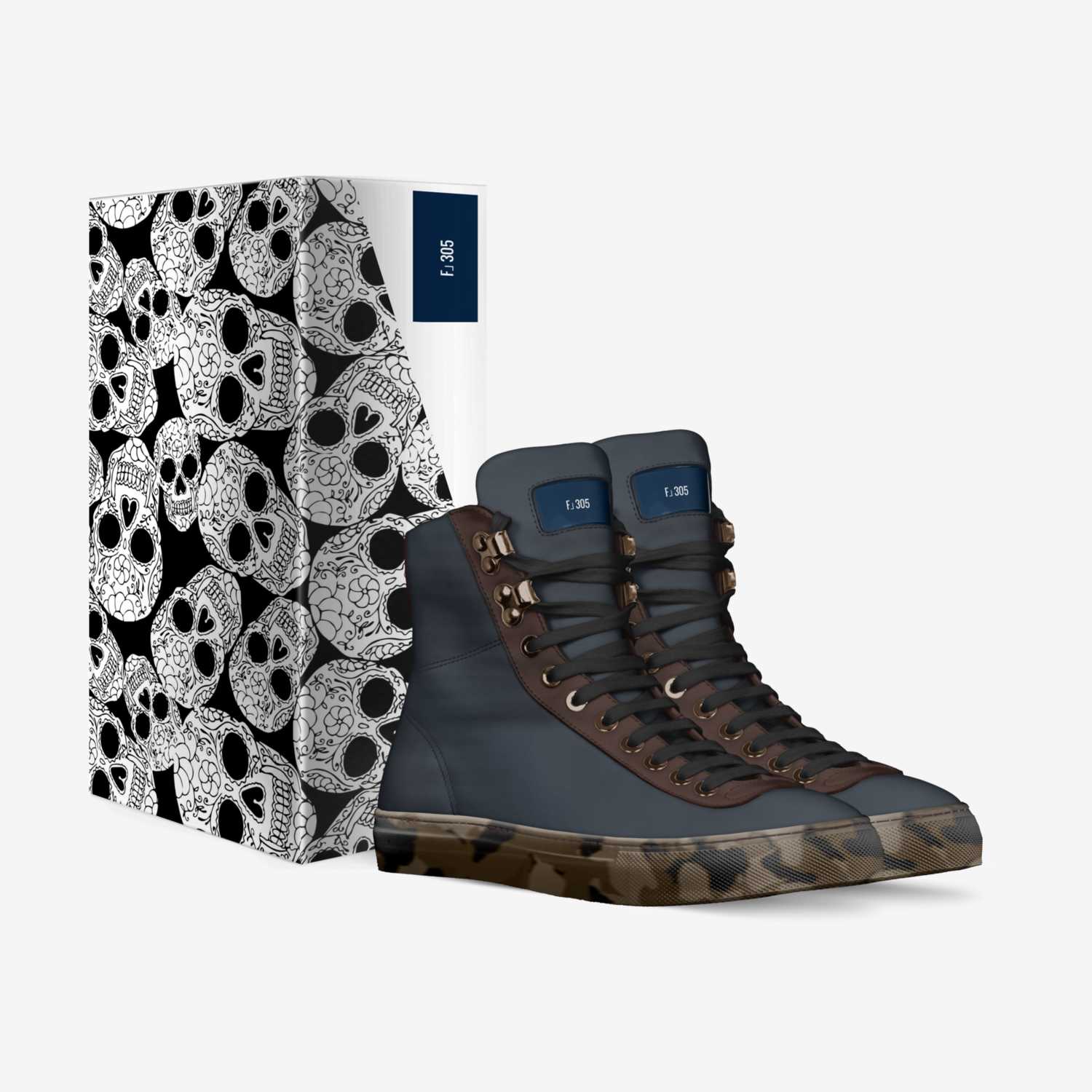 Spiceice custom made in Italy shoes by Darren Davis-kandler | Box view